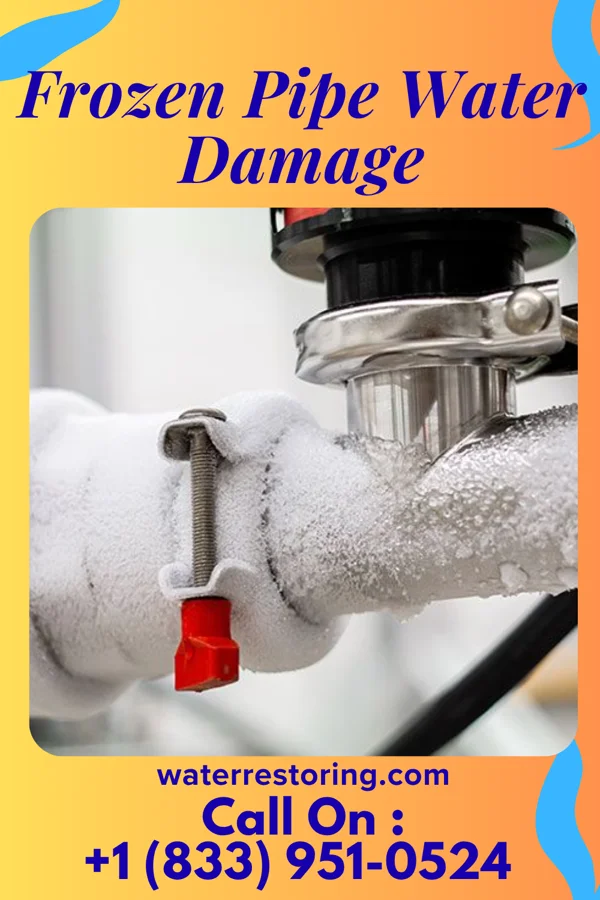 Frozen Pipe Water Damage in West Line, MO